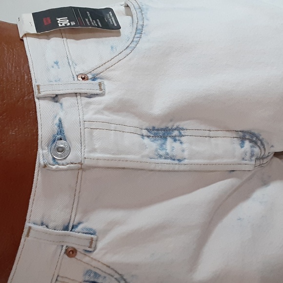 Levi's 591 81 High Rise Loose thru Hip Tapered Leg 31x29 - Picture 6 of 12